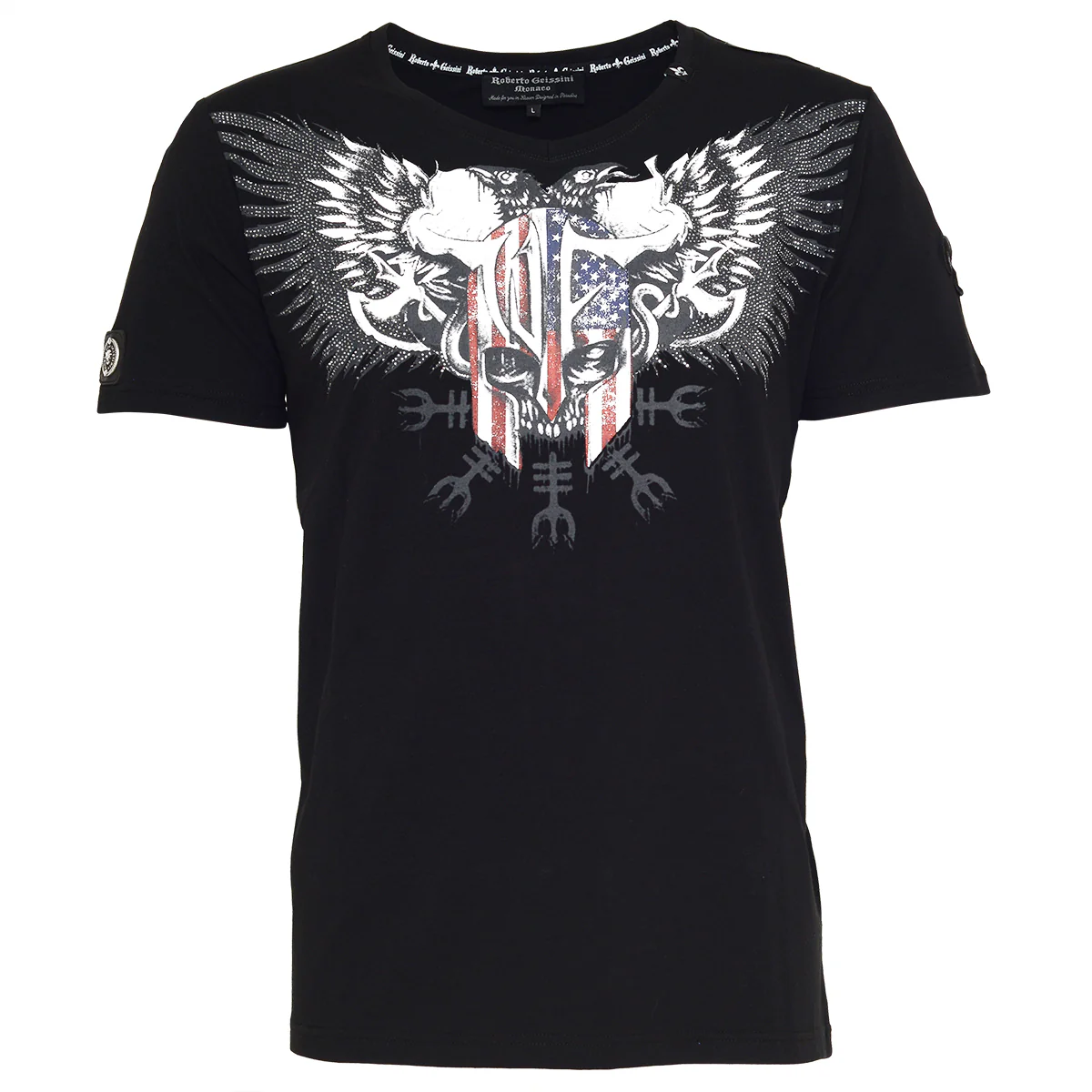 American Knight T-Shirt Schwarz - Image 9
