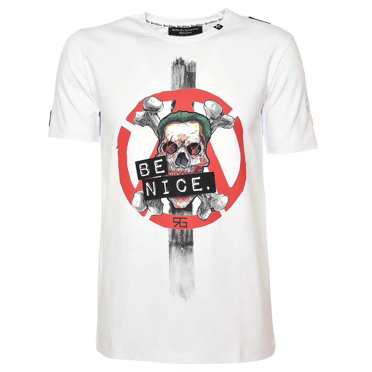 Bloody Skull T-Shirt Weiß - Image 2