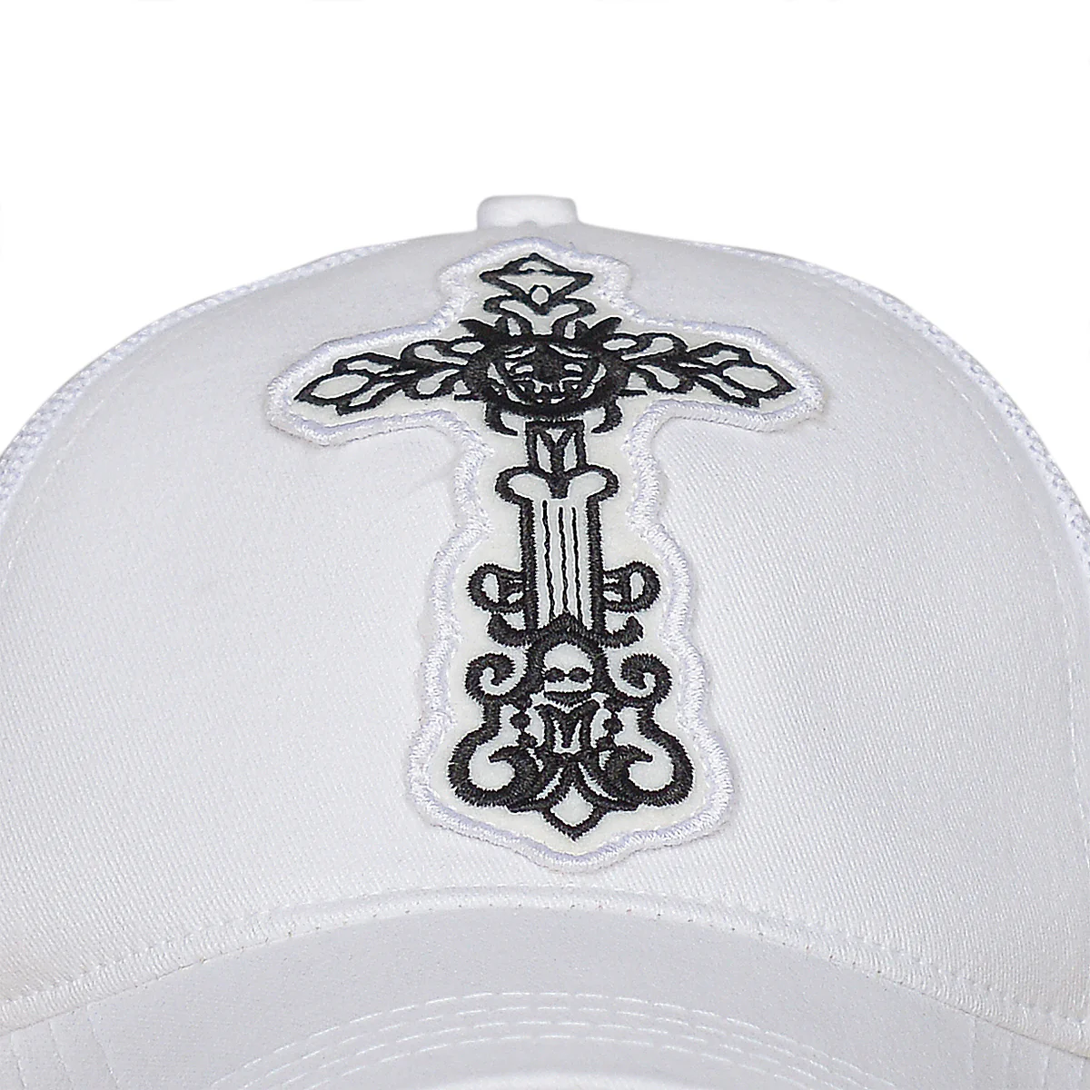 Big Cross Cap Weiß - Image 3