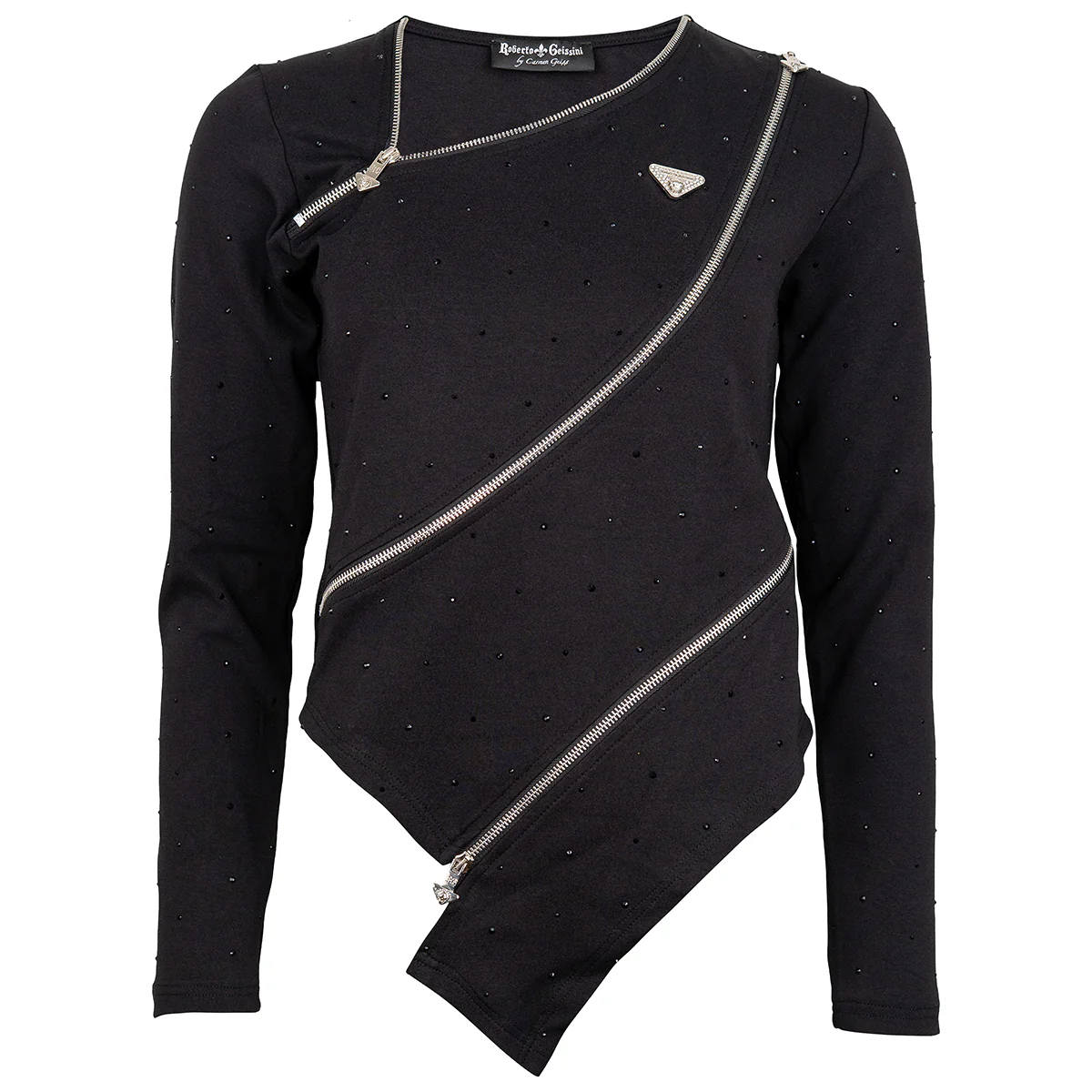 Crazy-Zipp Fashion Oberteil