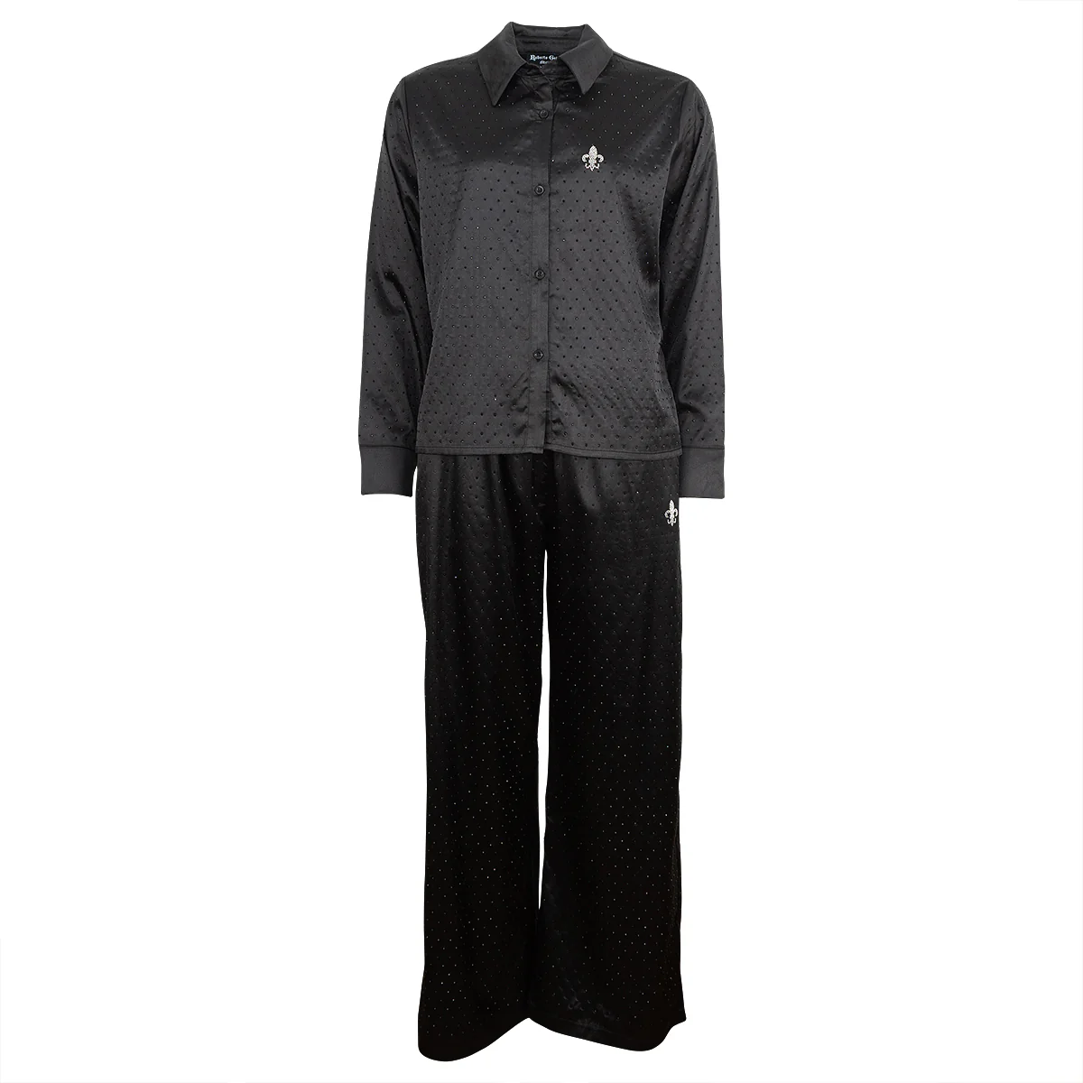 Luxury Loungebluse Schwarz - Image 5
