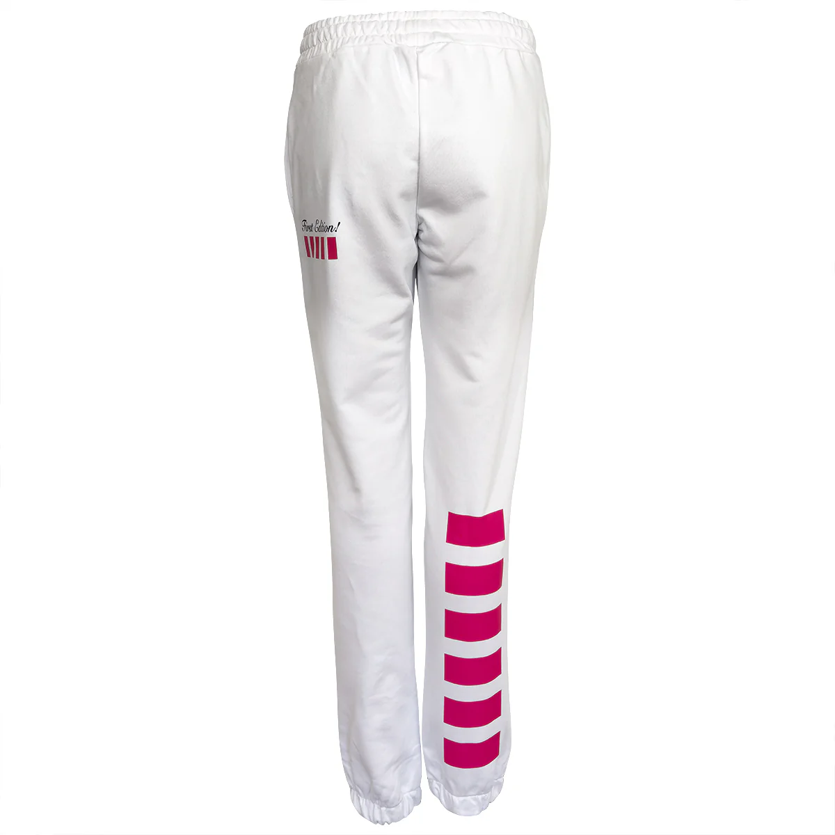Stripe Jogginghose Weiß Blau - Image 2