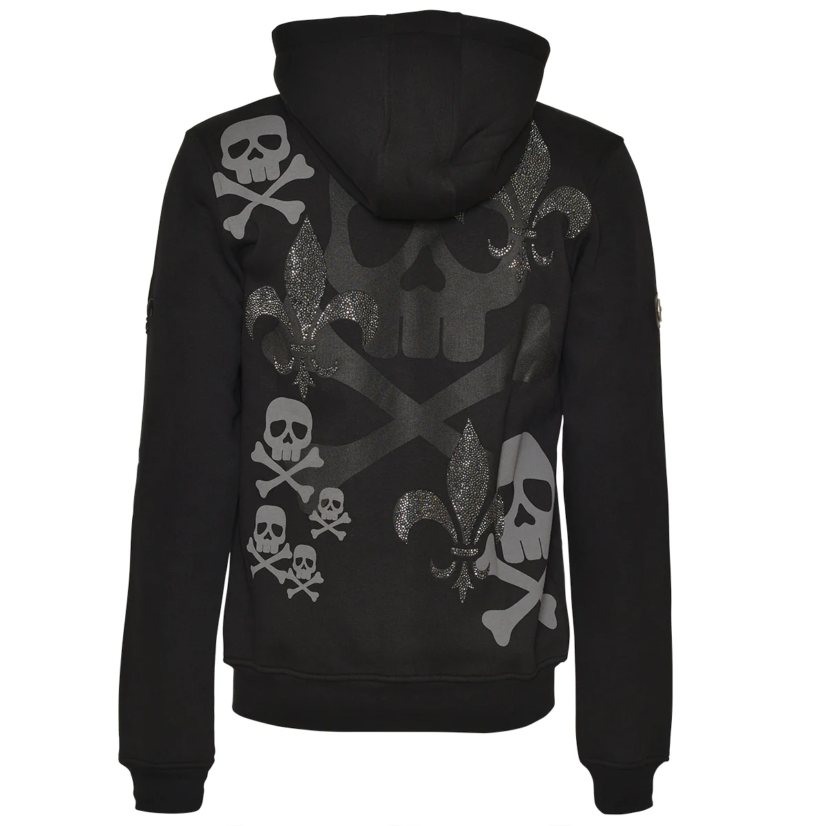 Bones Sweatjacke Schwarz - Image 2