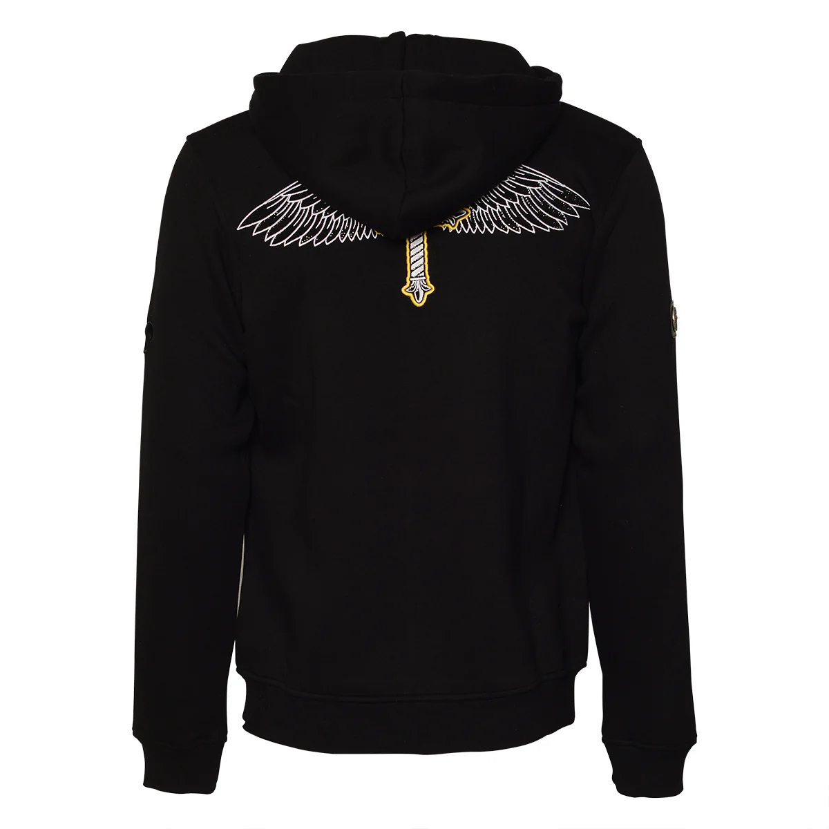 Cross-Wings Sweatjacke Schwarz - Image 2
