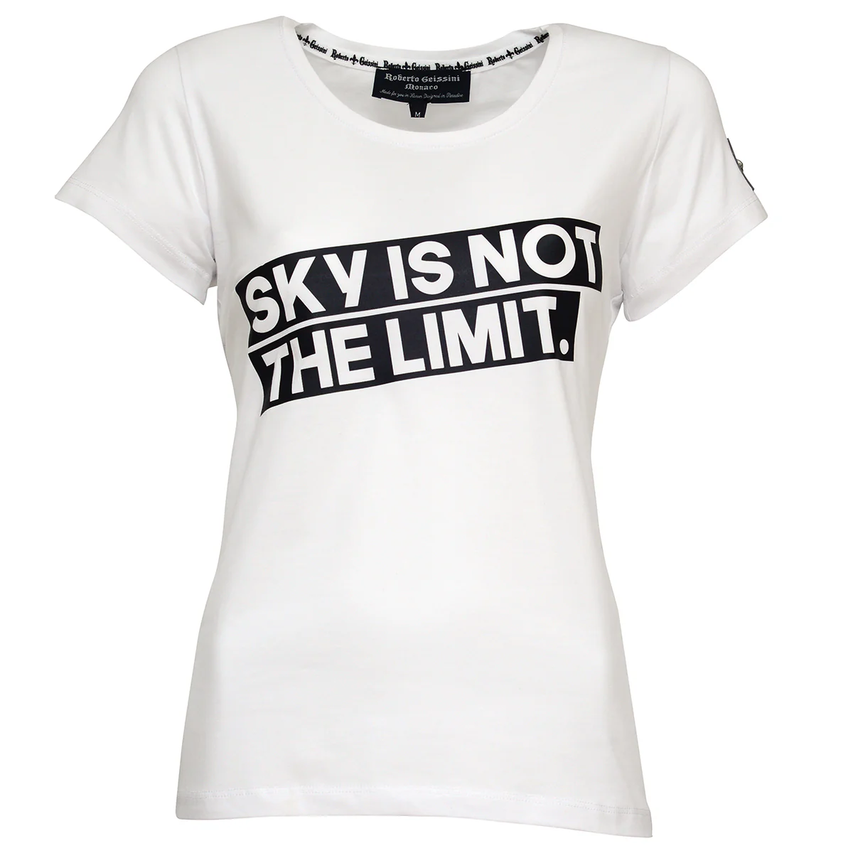 Sky is not the limit T-Shirt Weiß
