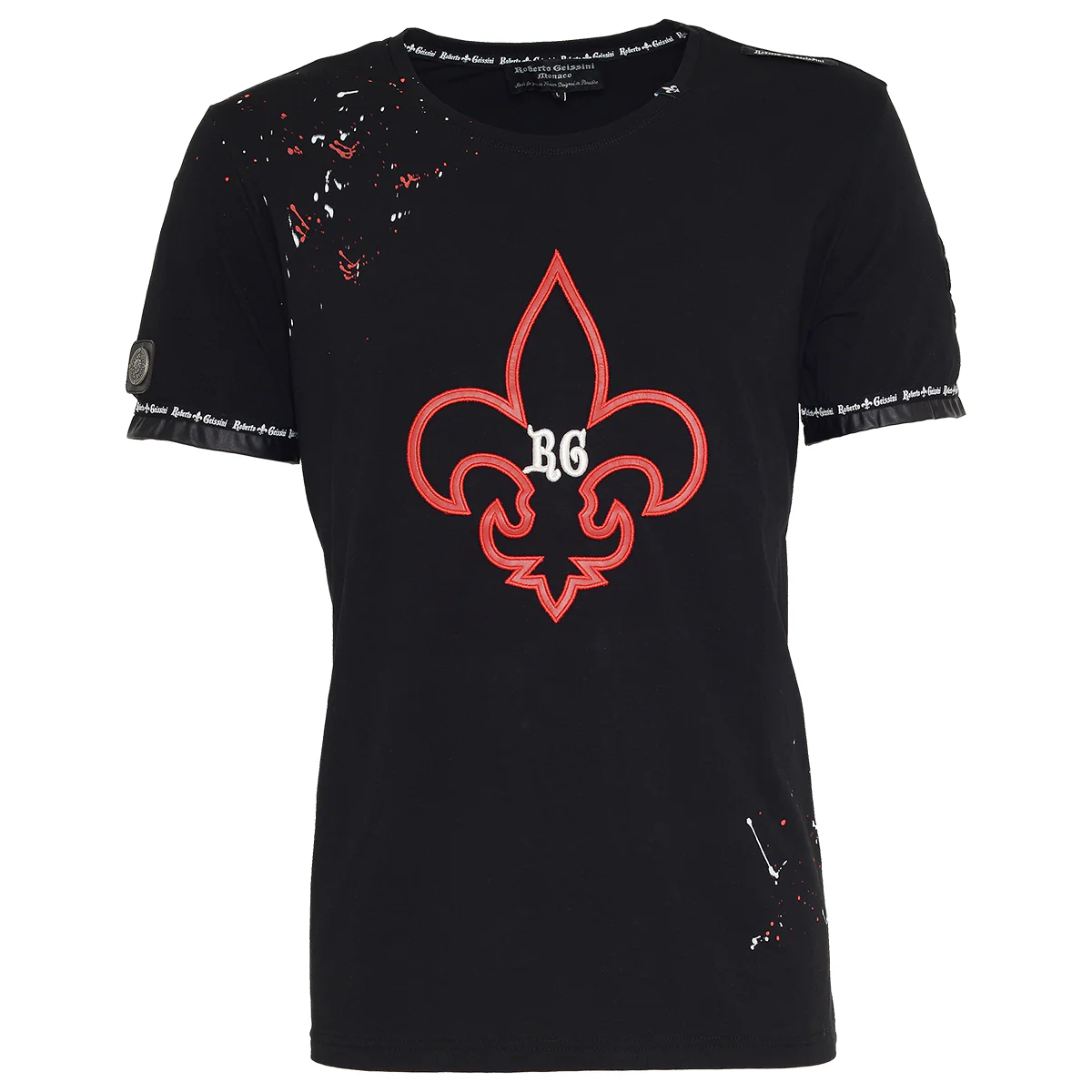 Splash Lilie T-Shirt Schwarz - Image 6