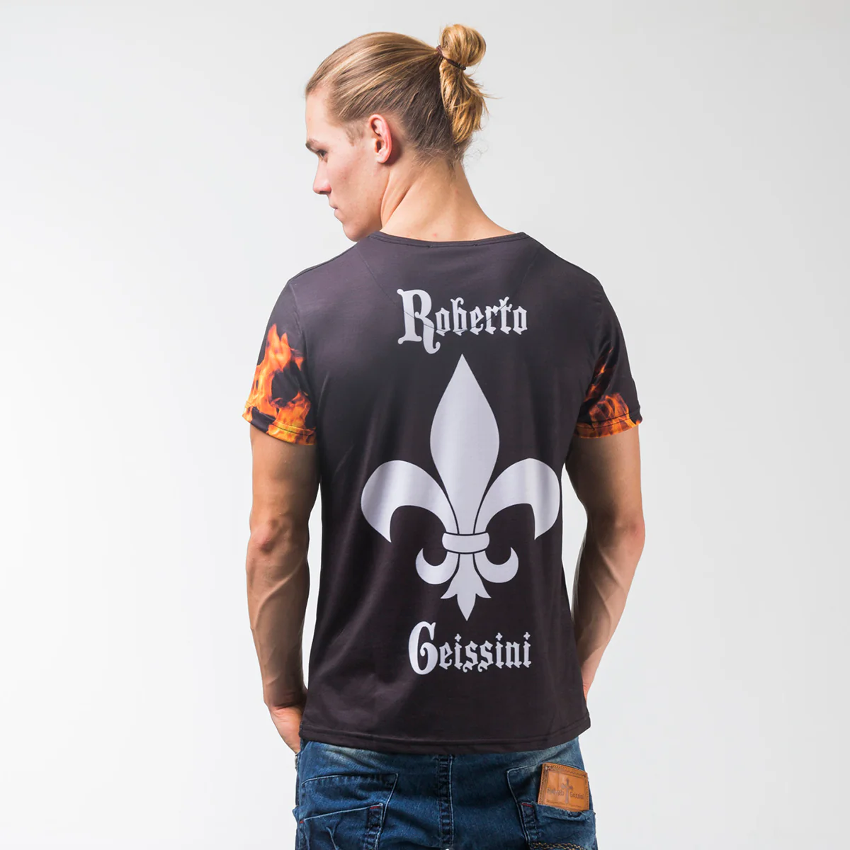 Biker Engine T-Shirt Schwarz - Image 2